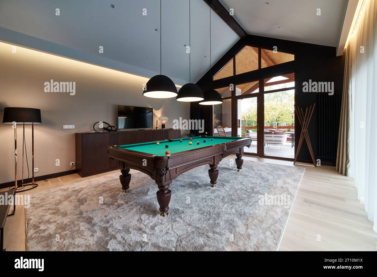 Vip Room Billiard Luxurious billiard room hi-res stock photography and images - Alamy