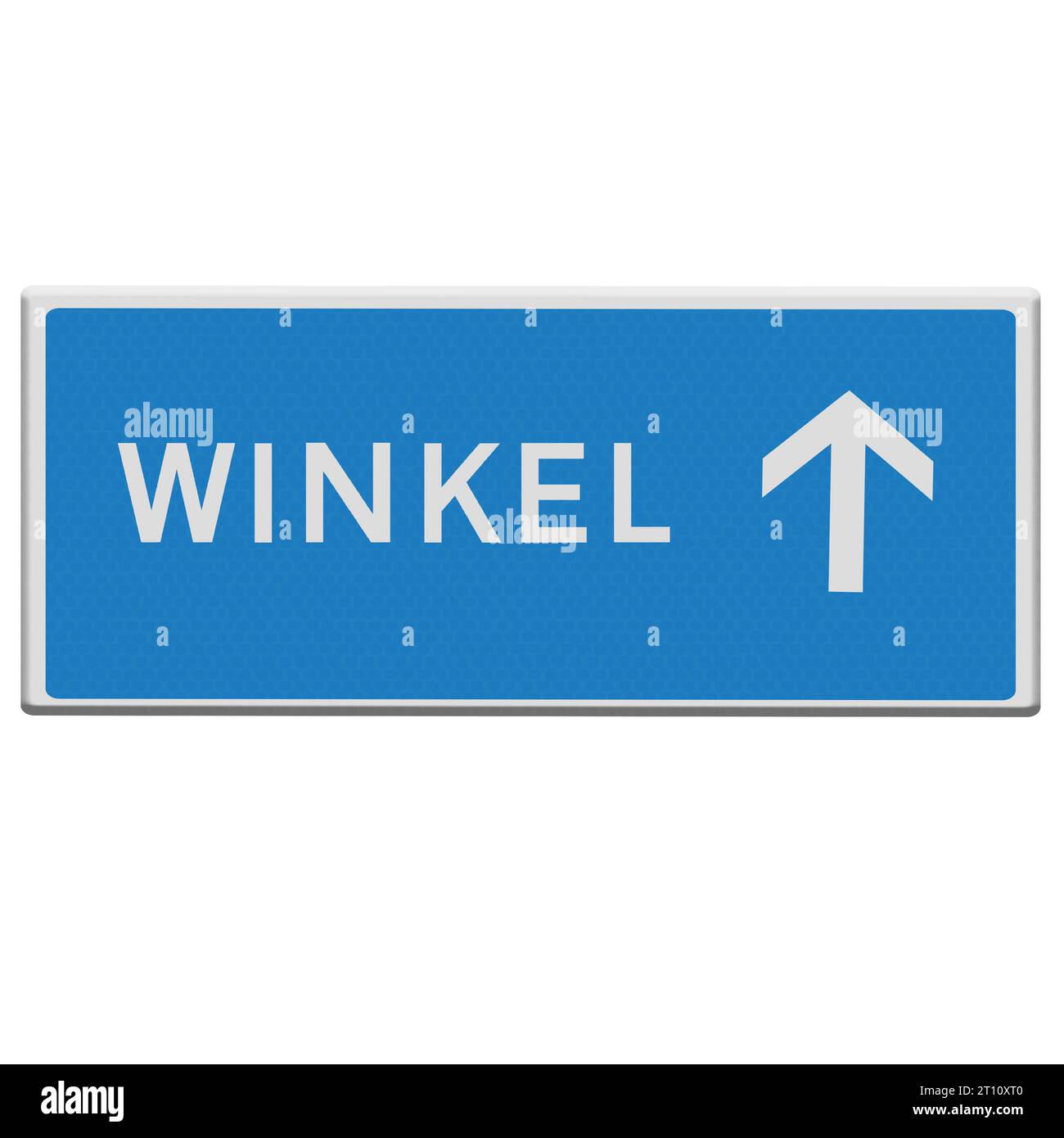 Shop /market road sign directions. Dutch. Winkel/markt verkeersbord richtingen. Nederlands Credit: Imago/Alamy Live News Stock Photo