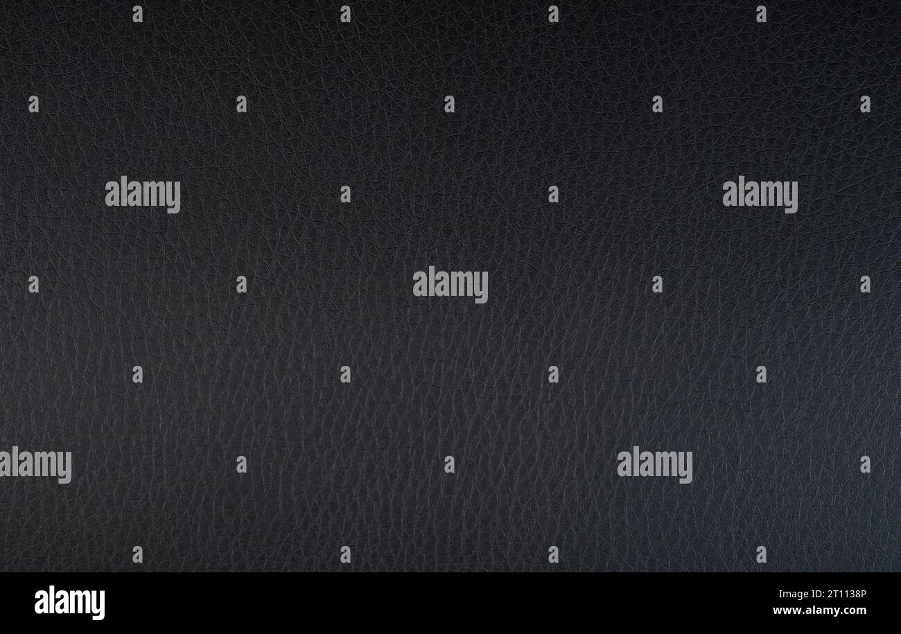 Clean gray shiny leather surface with structure line macro close  up view Stock Photo