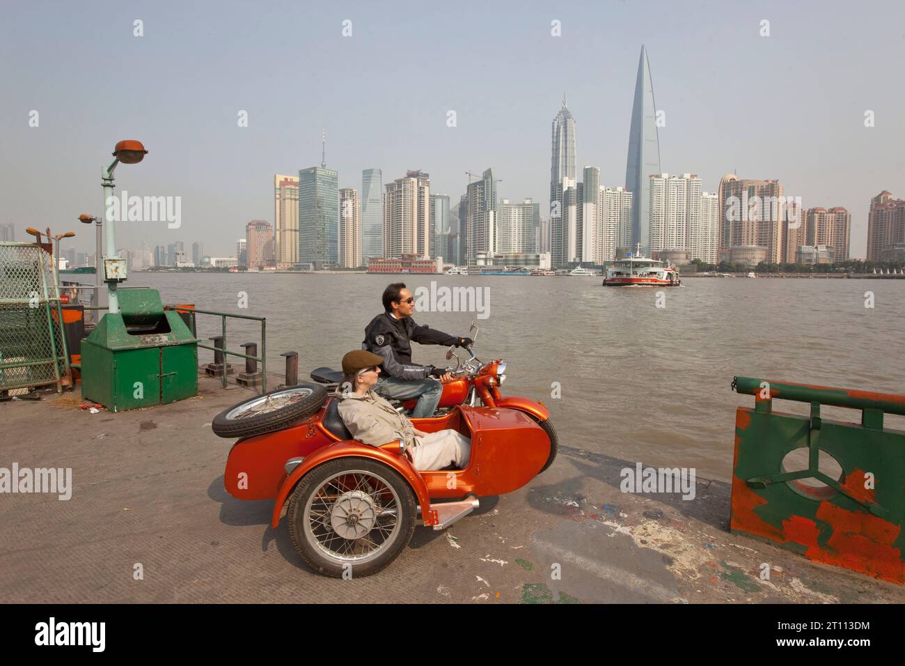 Shanghai sidecar tour hi-res stock photography and images - Alamy