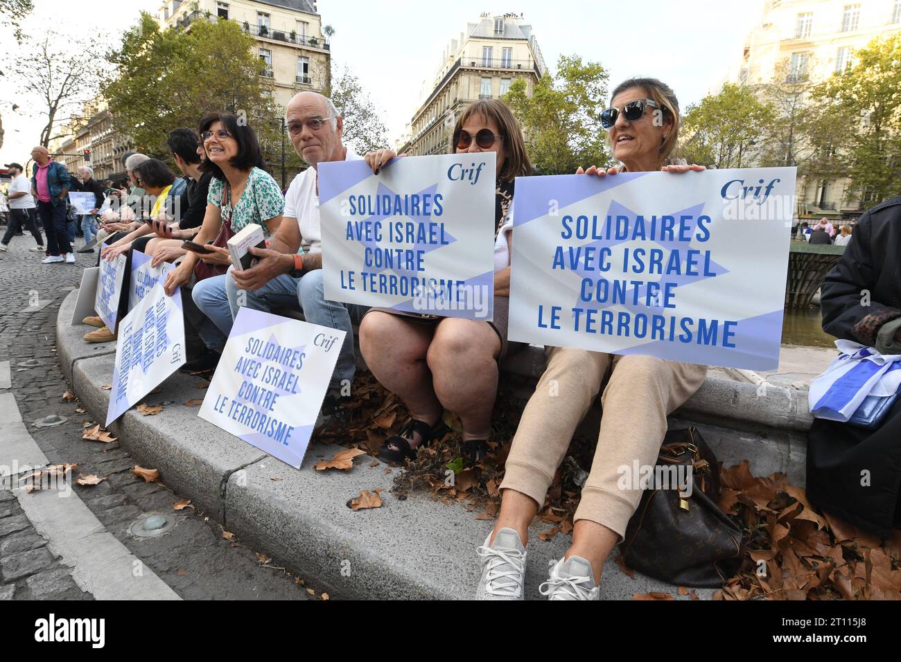 Rallies in support of the Israeli people after an appeal from the ...