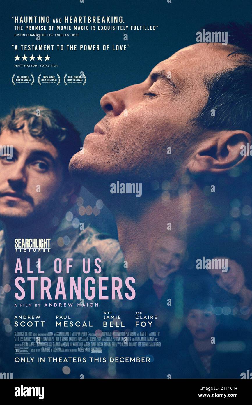 ALL OF US STRANGERS, US poster, top, from left: Paul Mescal, Andrew ...
