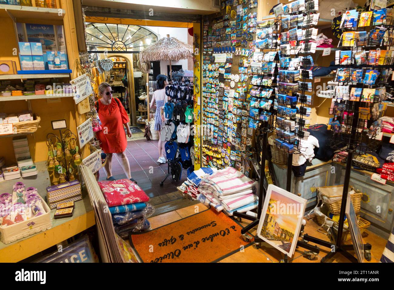 Tourist memorabilia sale