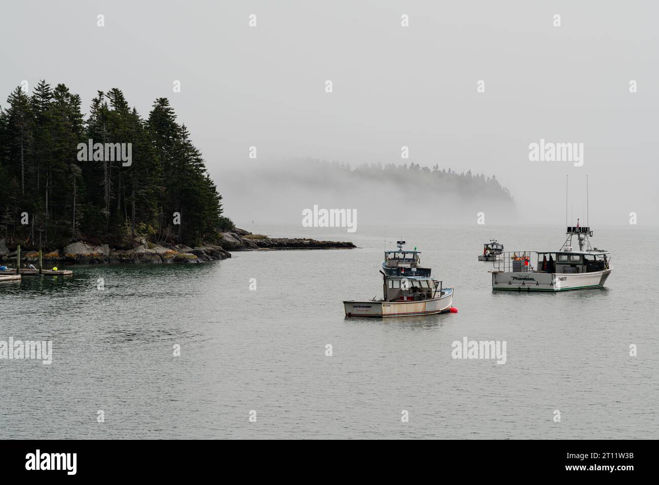 Boats Cutler Harbor Cutler, Maine, USA Stock Photo Alamy