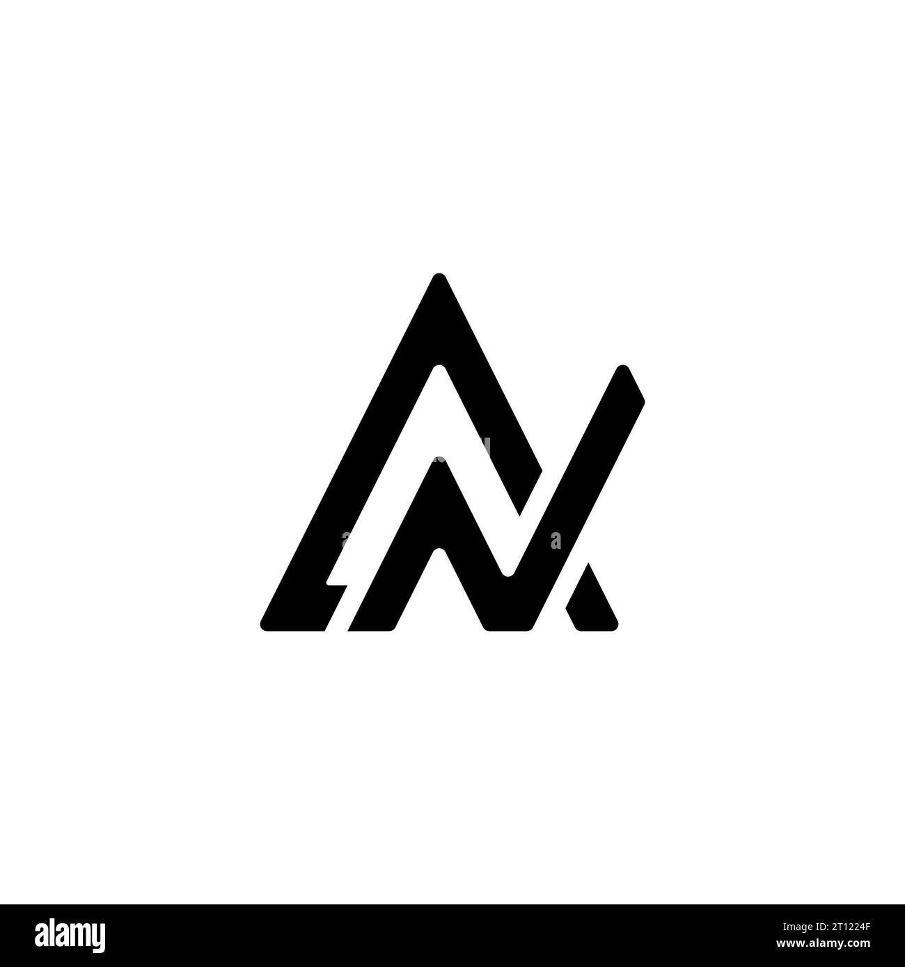 AN Logo, AN Monogram, Initial AN Logo, Letter AN Logo, Modern, Icon ...