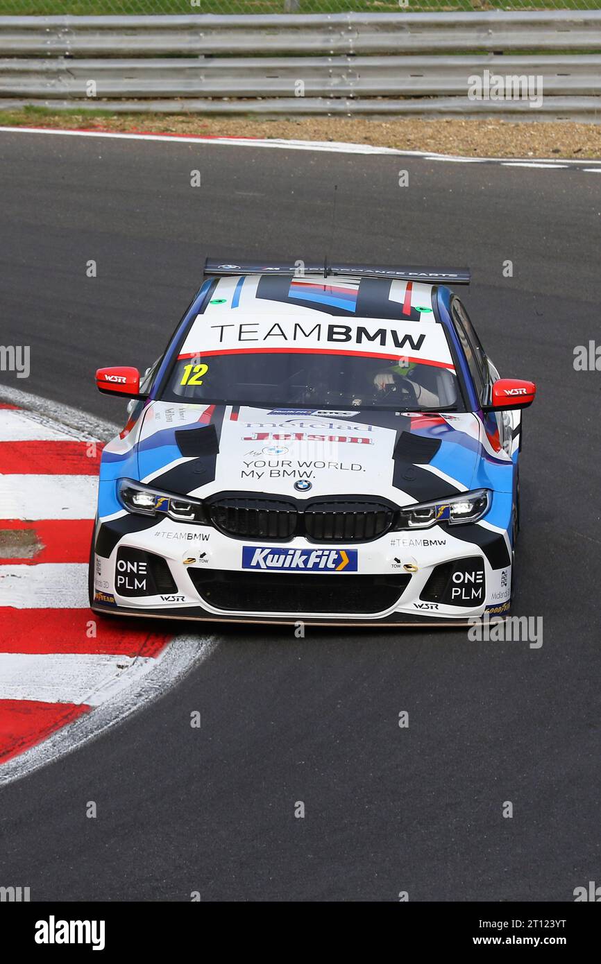 Stephen Jelly - Team BMW - driving BMW 330e M Sport number 12 in the ...
