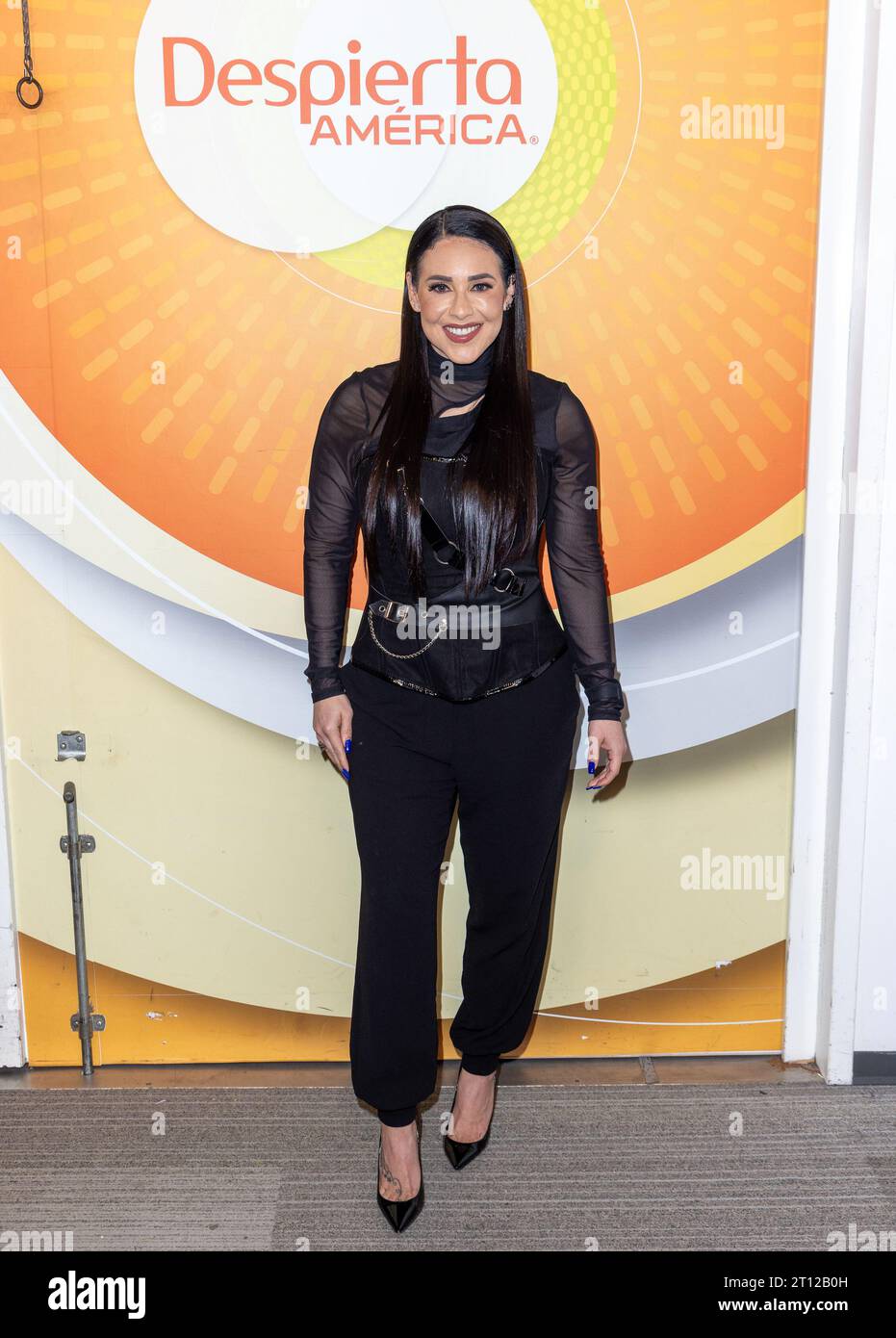 DORAL, FLOCT 10 Coral Mujaes is seen during Univision “Despierta