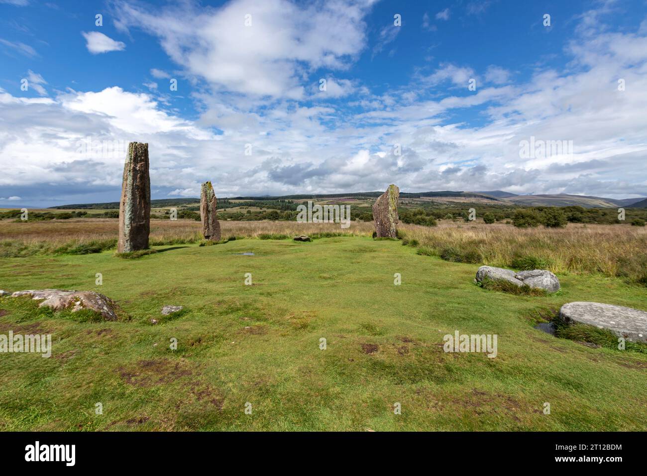 Machrie Moor 2, Machrie Moor Stone Circles, Machrie, the Isle of Arran ...