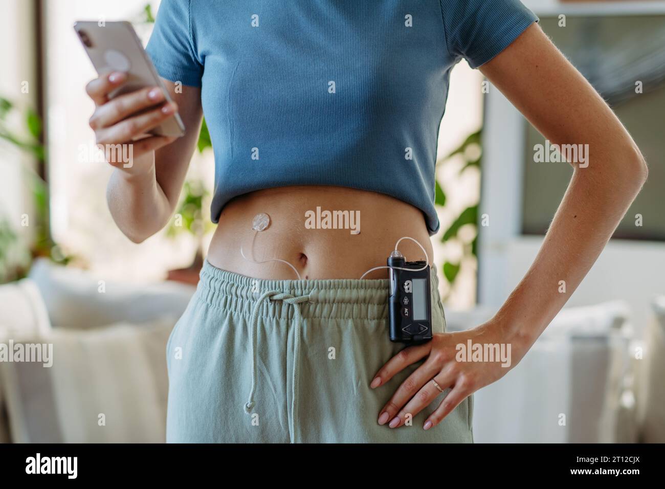 Pump insulin device diabetes hi-res stock photography and images - Page 2 -  Alamy