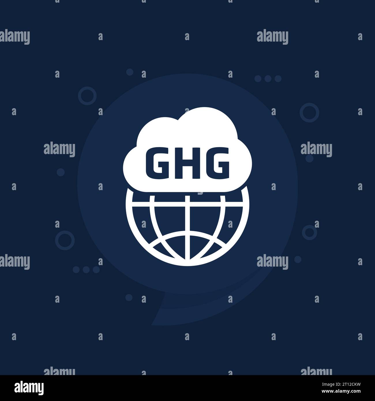 GHG vector icon, greenhouse gas Stock Vector Image & Art - Alamy