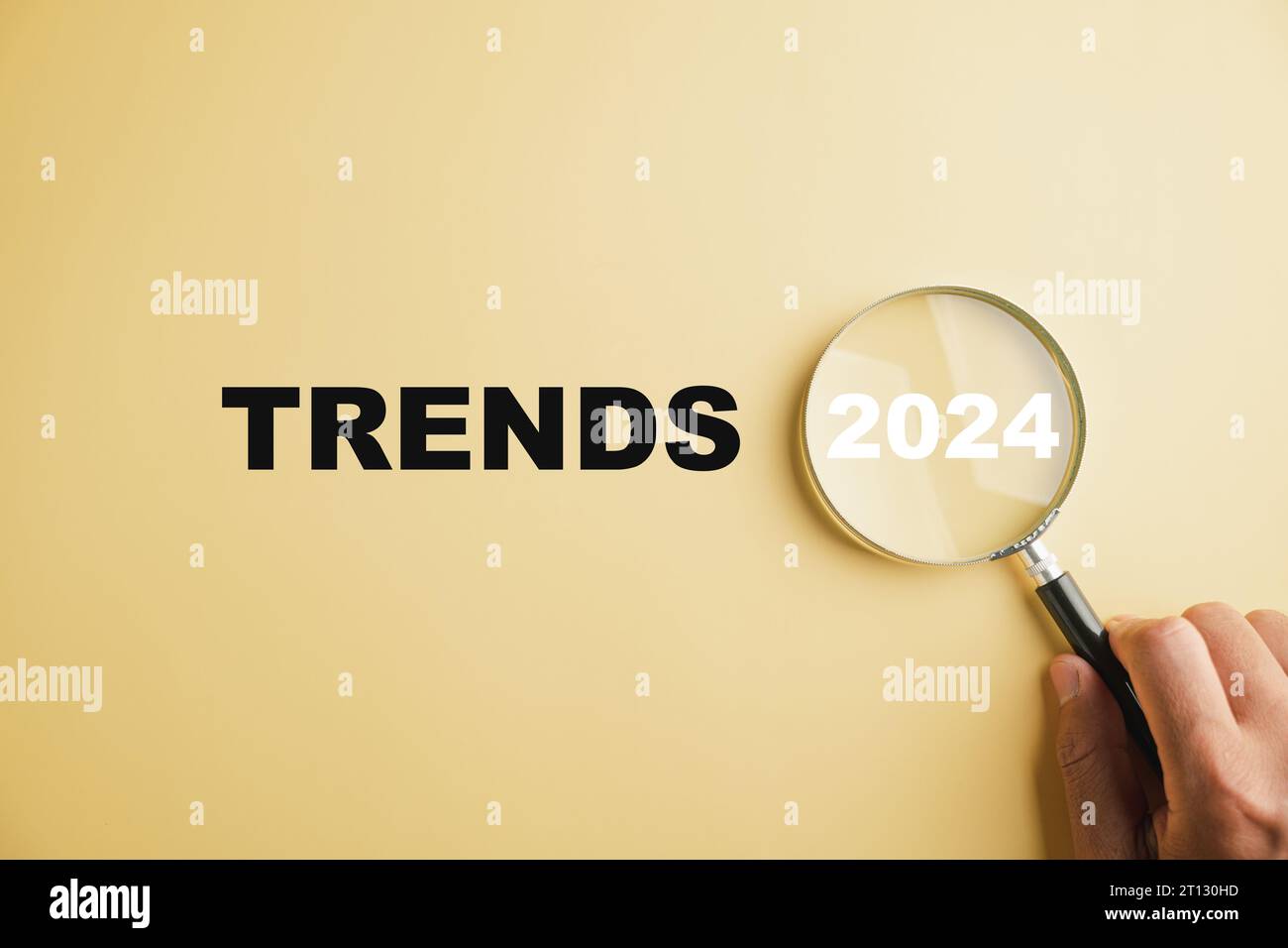 Magnifier Glasses Reveal The Words New Year 2024 Trends Stock Photo Alamy   Magnifier Glasses Reveal The Words New Year 2024 Trends 2T130HD 