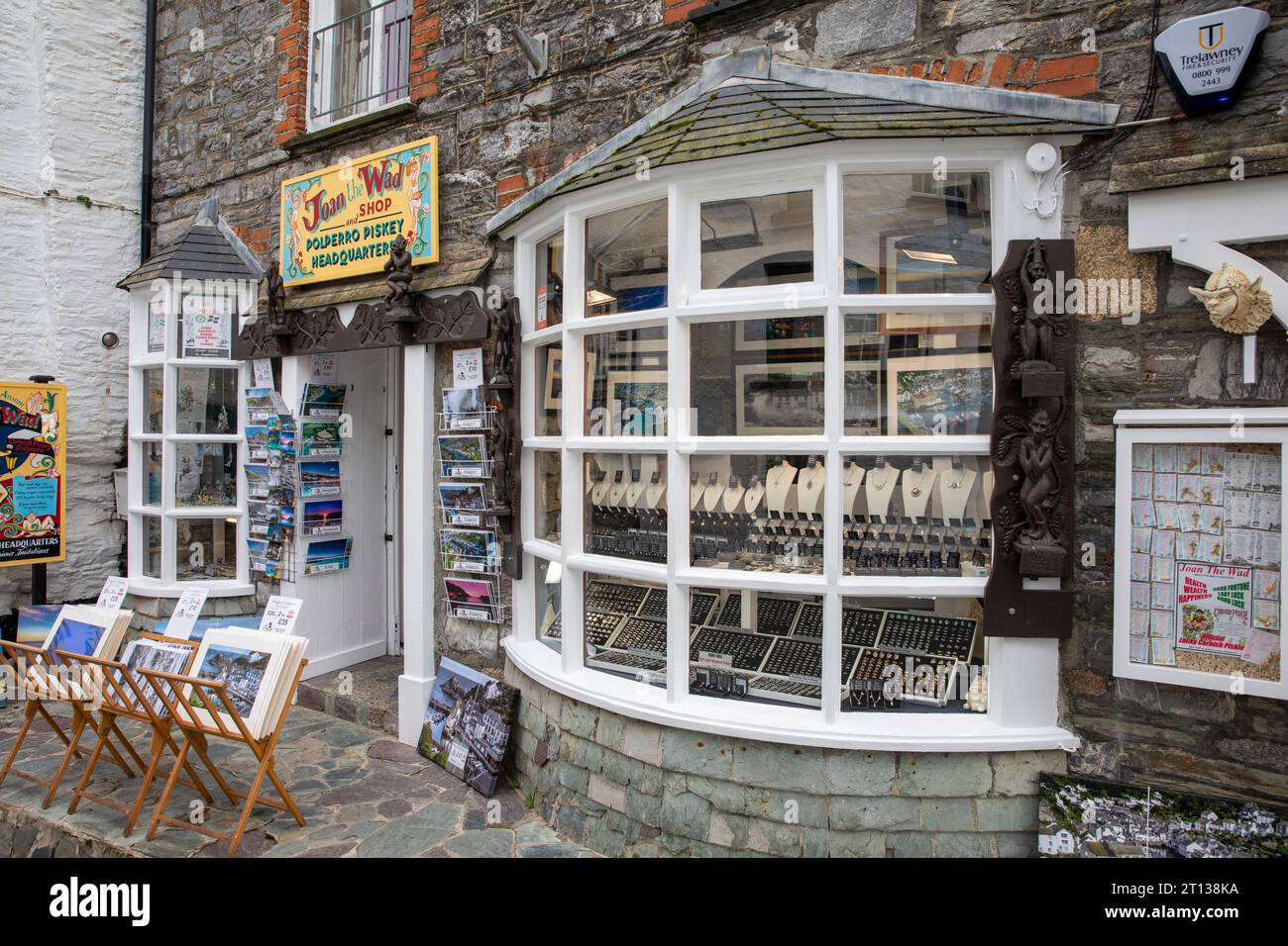 Joan the Wad store in Polperro, mythical pixies and Cornish character