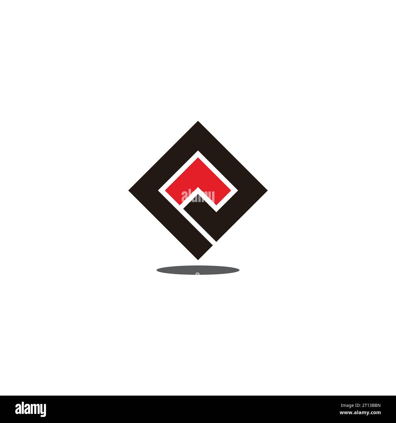 letter e arrow up simple geometric logo vector Stock Vector Image & Art ...