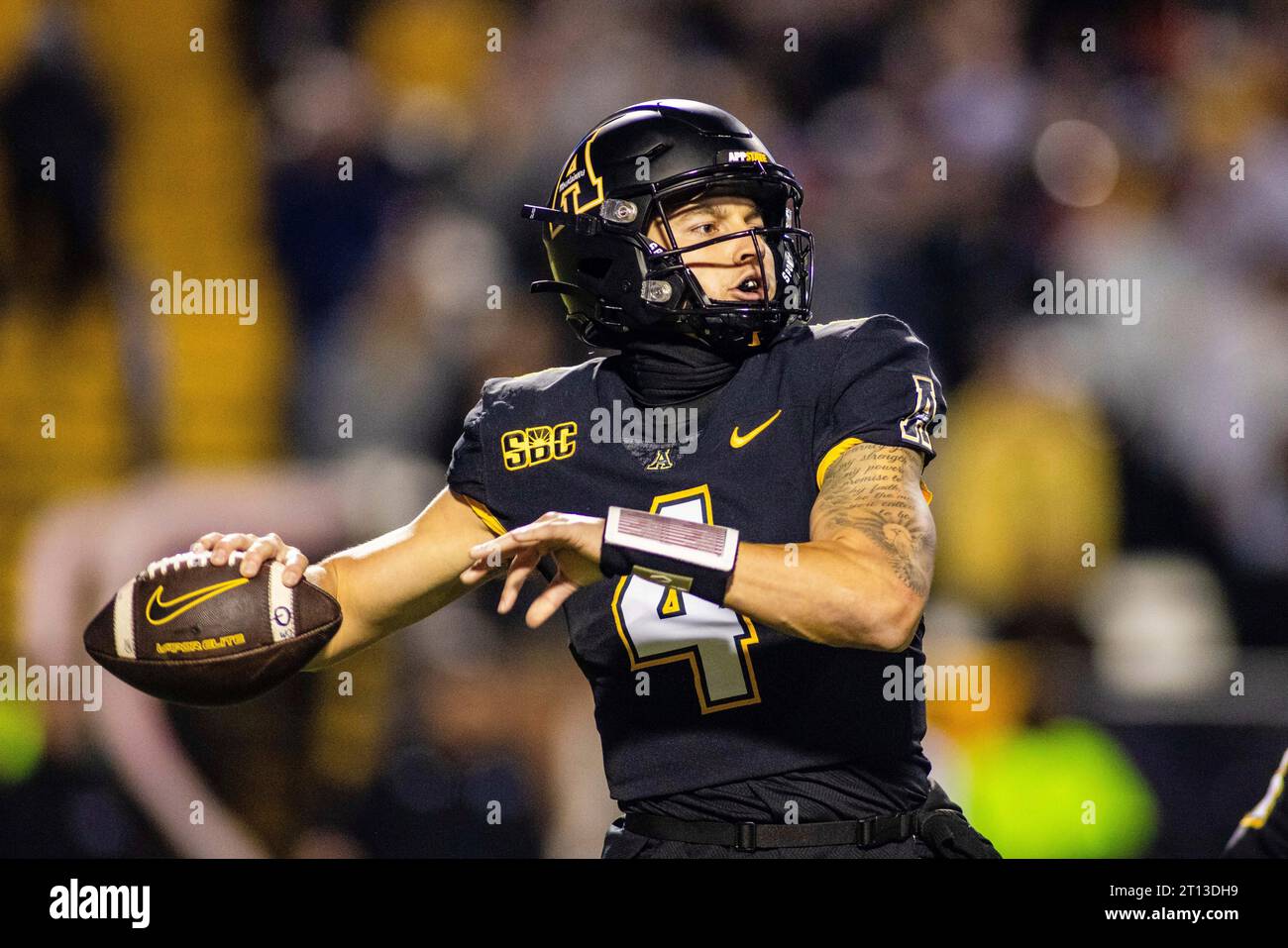 October 10, 2023 Appalachian State Mountaineers quarterback Joey