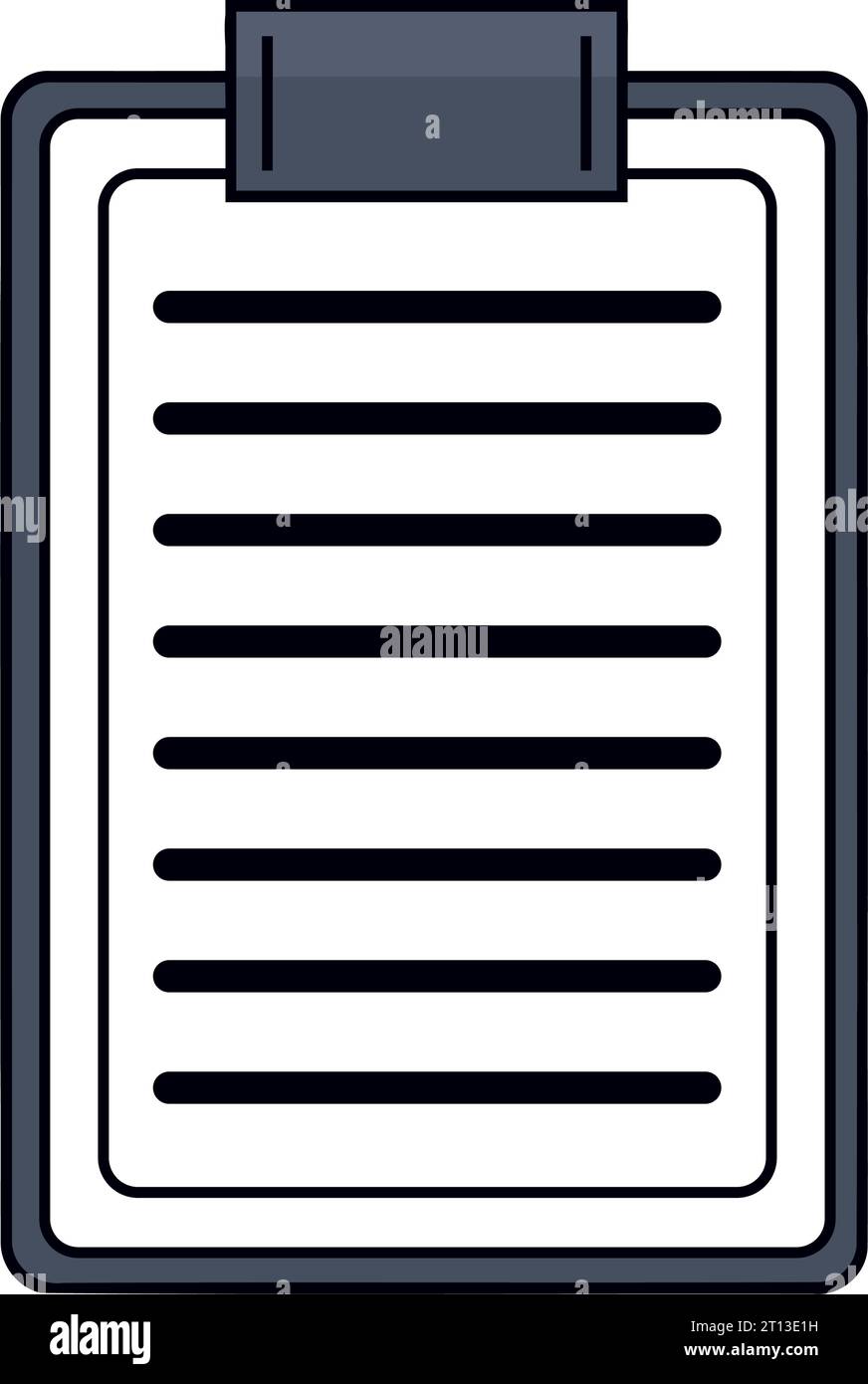 clipboard stationery illustration Stock Vector Image & Art - Alamy