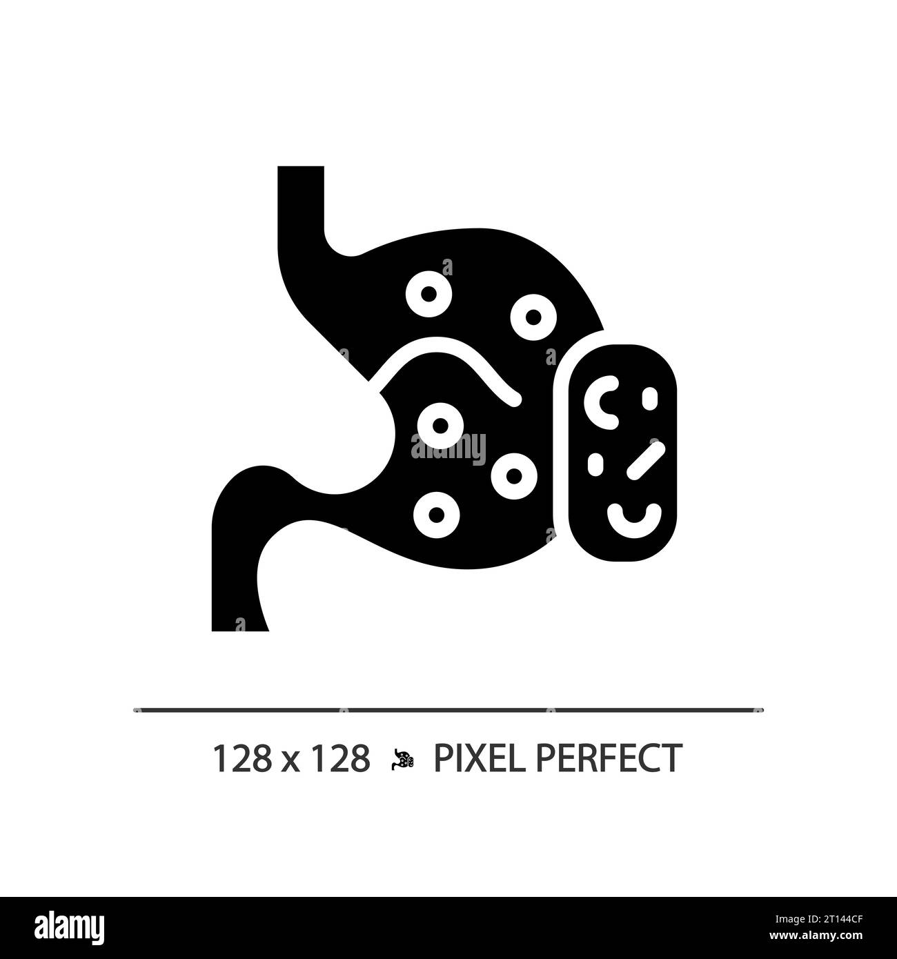 Digestive system illustration Black and White Stock Photos & Images - Alamy