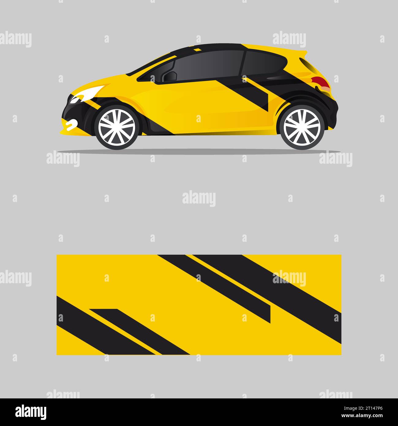 wrapping car decal geometric design vector Stock Vector Image & Art Alamy