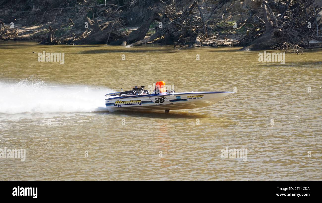 Echuca Victoria Australia, 26 March 2023 Compitor 38 Illusion competing