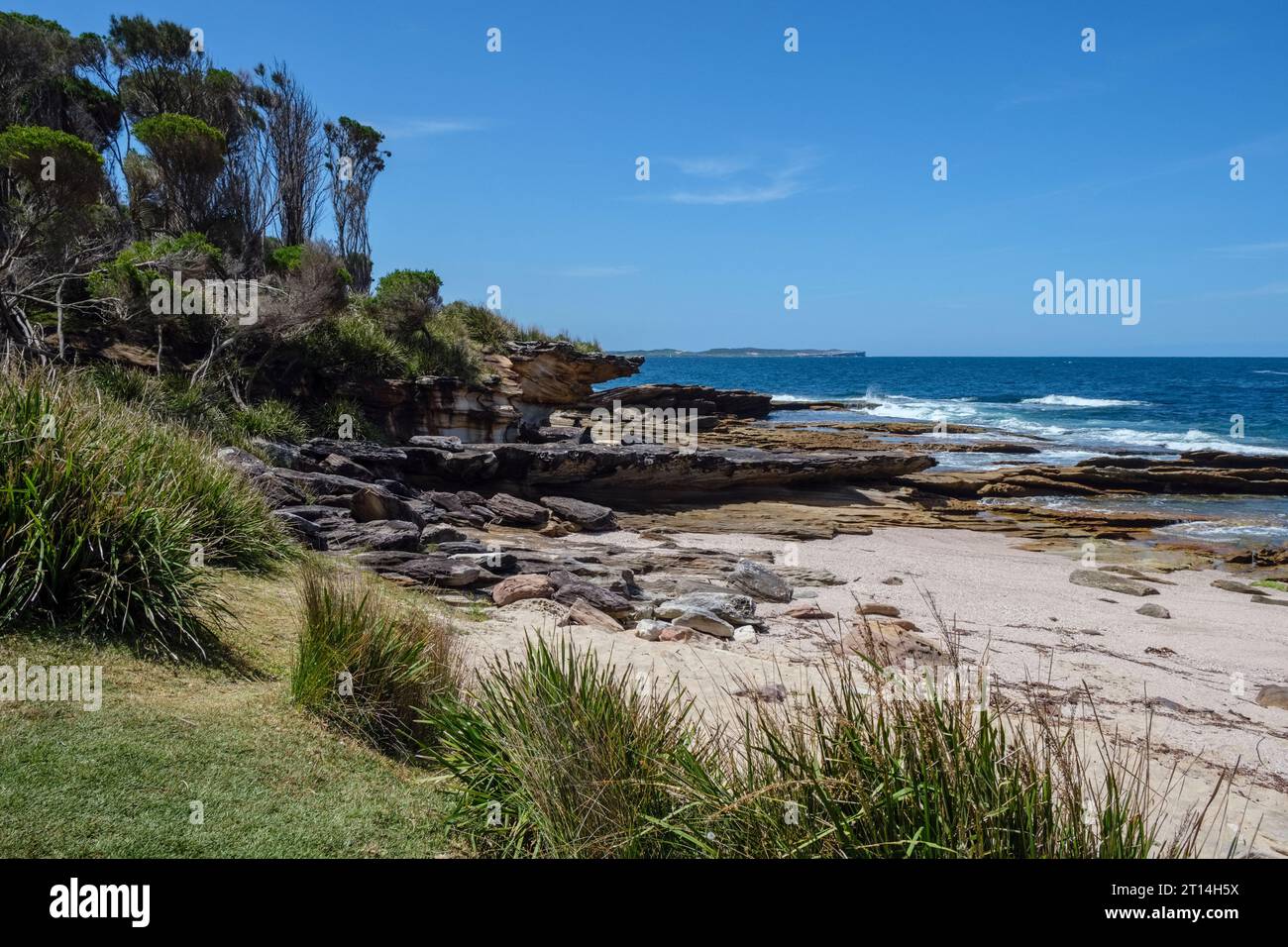 Shelley Beach, Royal National Park, New South Wales, Australia Stock Photo