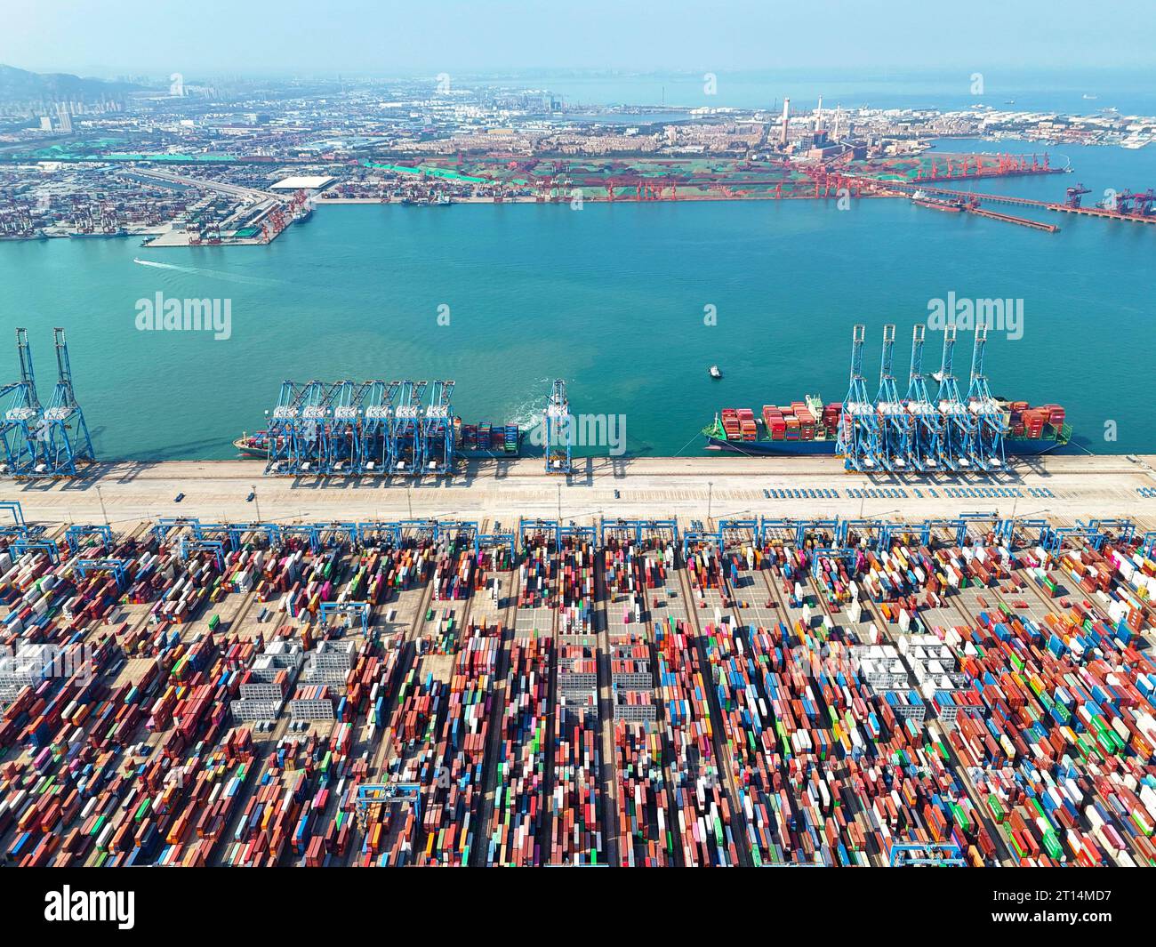 Qingdao, China. 11th Oct, 2023. QINGDAO, CHINA - OCTOBER 11, 2023 ...