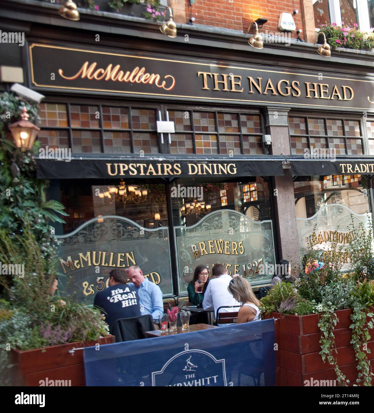 The Nag's Head Pub, Covent Garden, London, UK Stock Photo