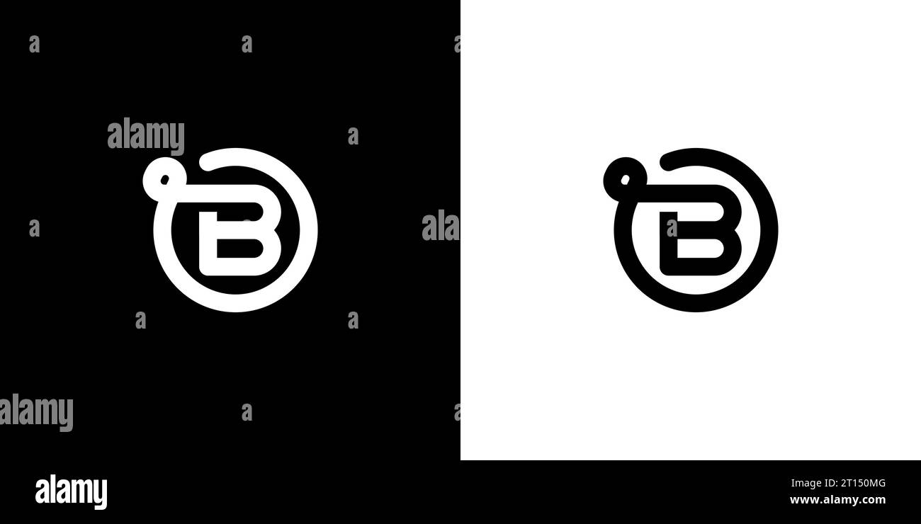 B logo, B Monogram, Initial B Logo, Letter B logo, Icon, Vector Stock Vector