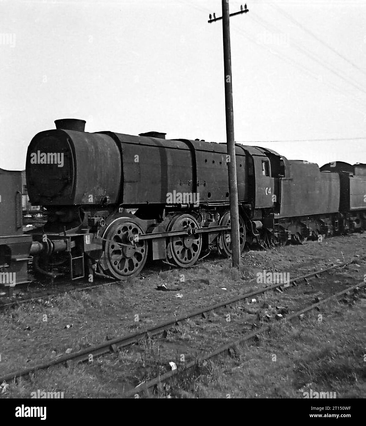 34098 and others , Bournemouth, Eastleigh Southern Steam 1965-67 Stock Photo