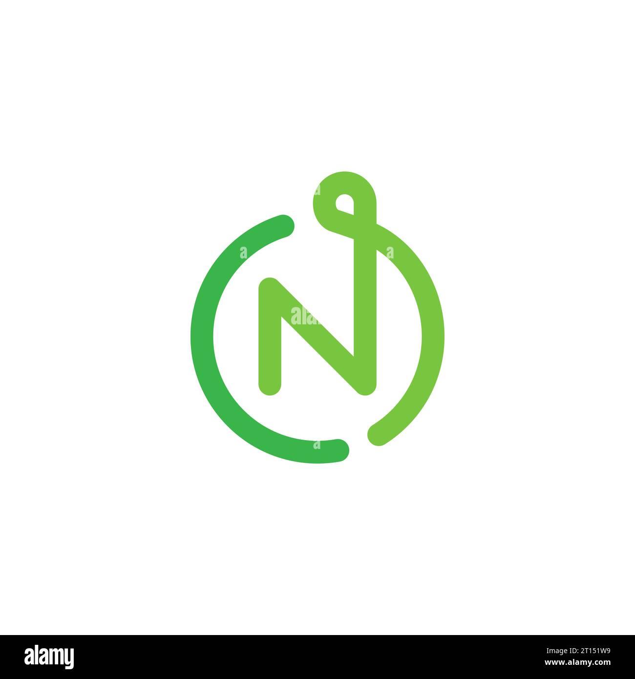 CN logo, CN monogram, initial CN logo, letter CN logo, icon, vector ...