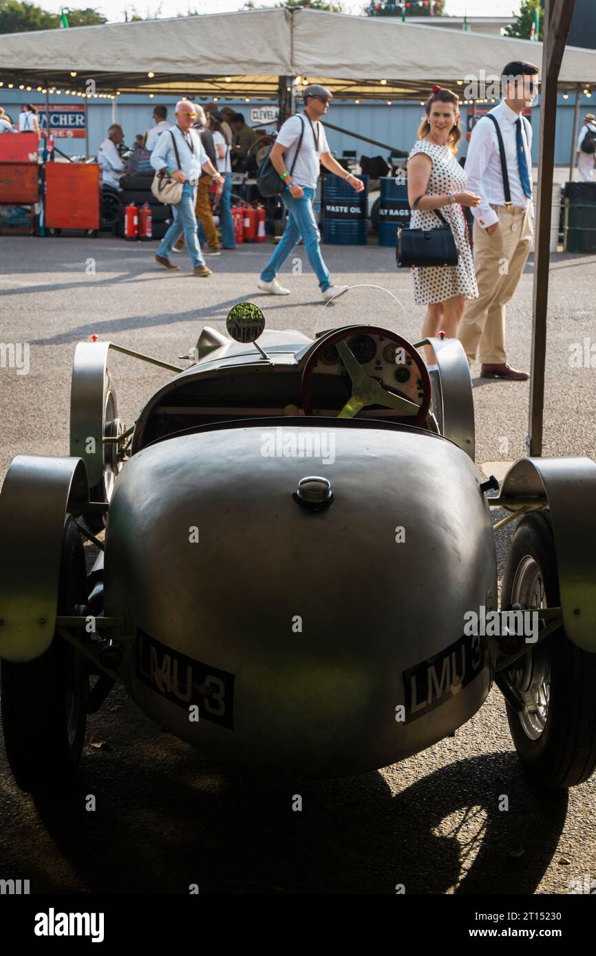 Early car designed by Colin Chapman, founder of Lotus Engineering, at