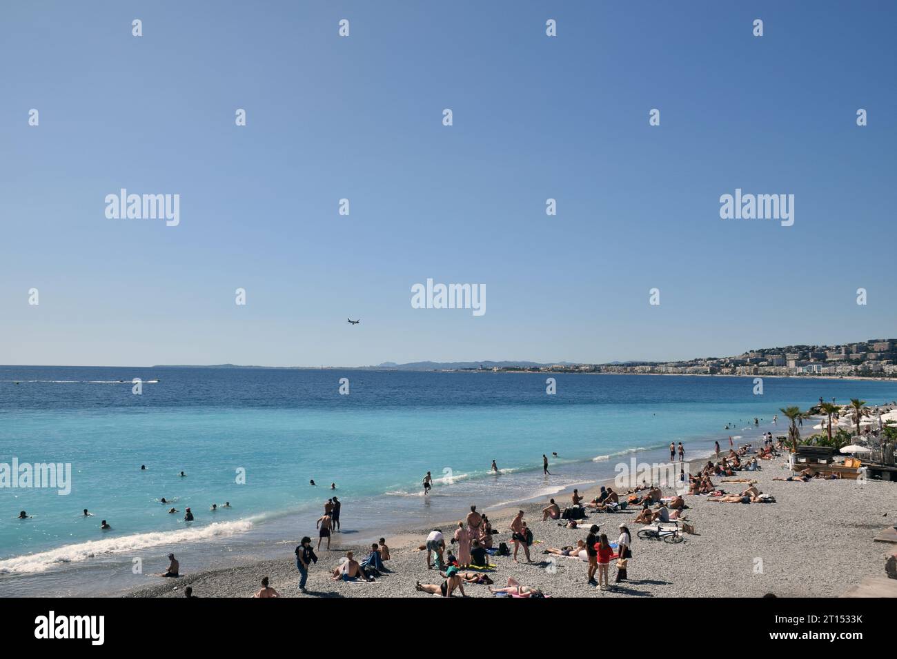 Nice, Cote d'Azur, France Sep 2023 Stock Photo