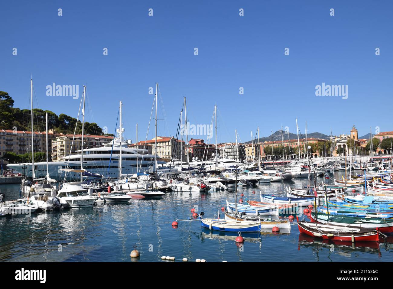 Nice, Cote d'Azur, France Sep 2023 Stock Photo