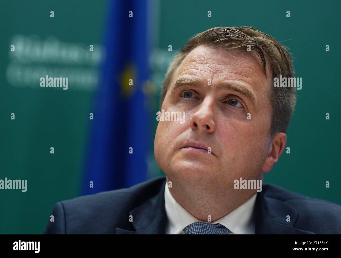 Minister of State at the Department of Justice James Browne during a