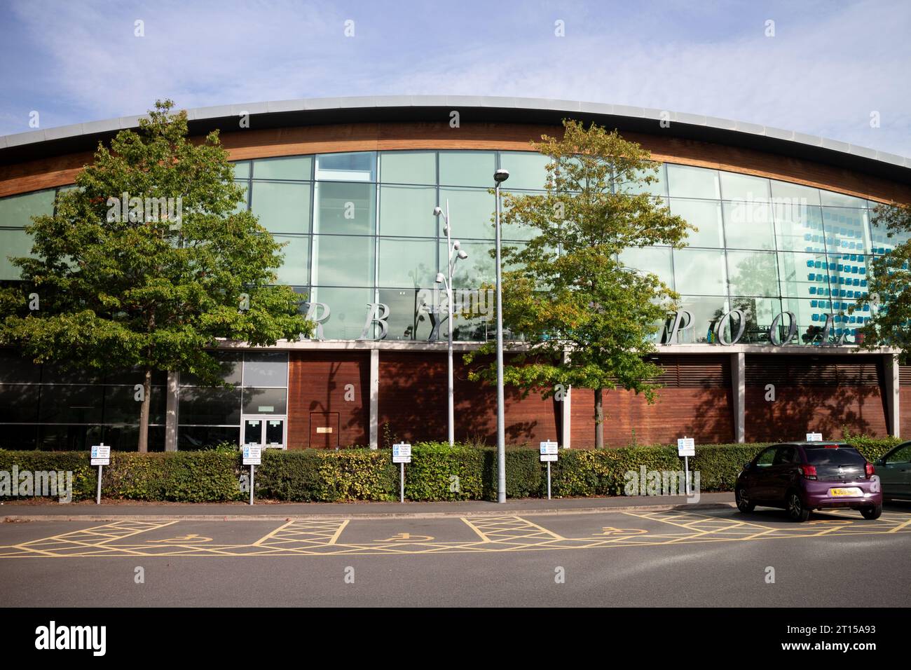 Corby International Pool, Corby, Northamptonshire, England, UK Stock