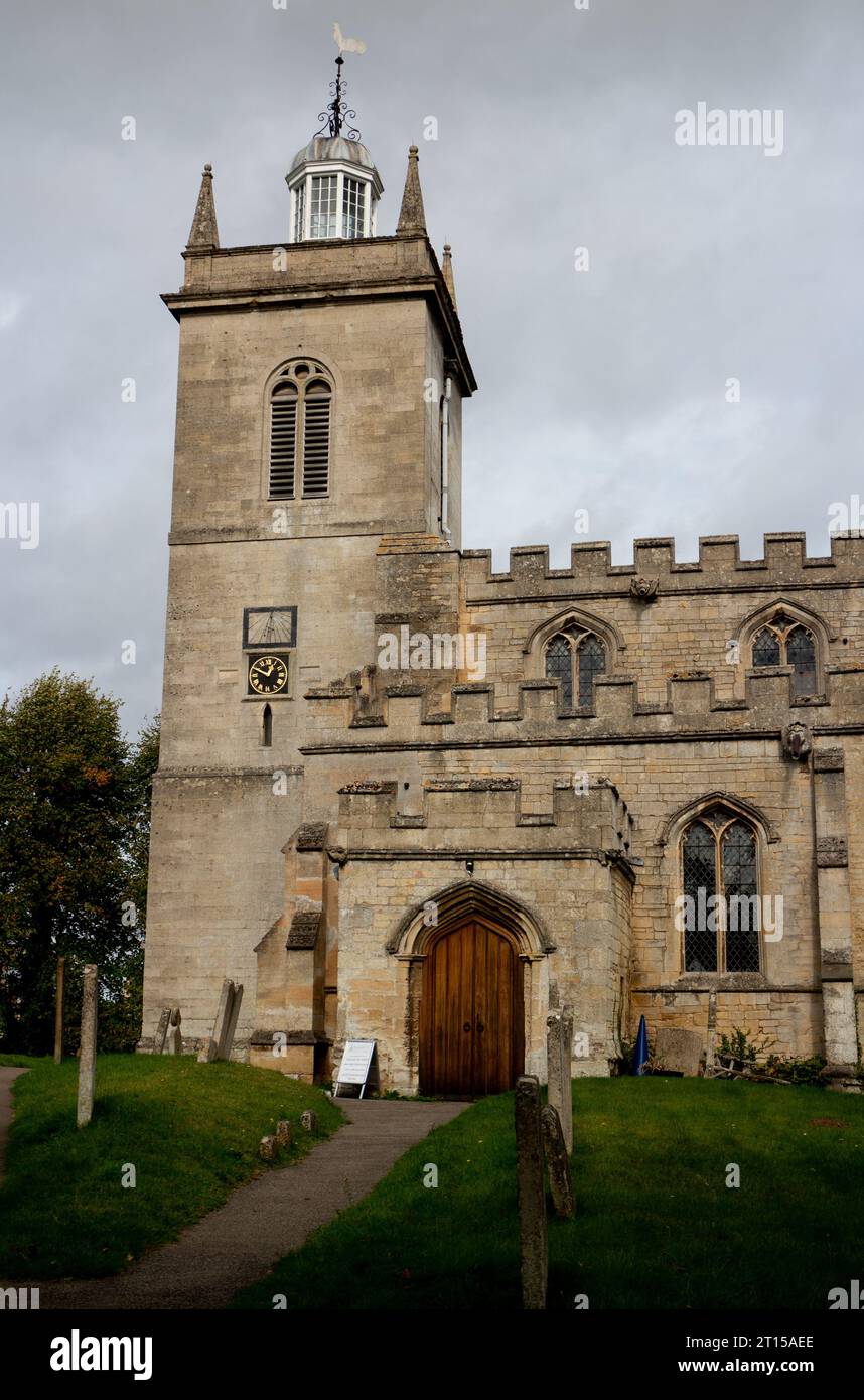 St. Mary the Virgin Church, Weldon, Northamptonshire, England, UK Stock Photo Alamy