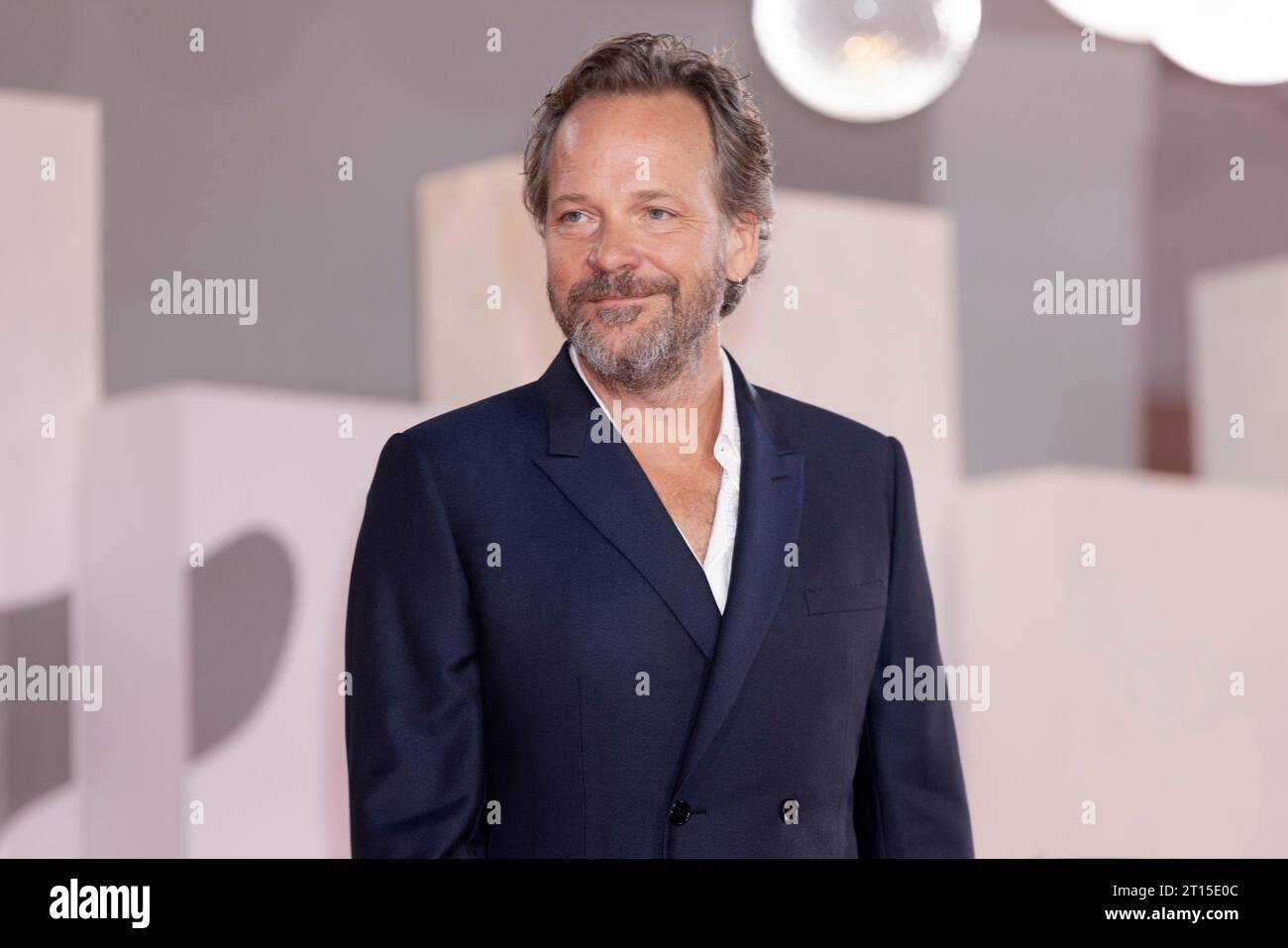 VENICE, ITALY - SEPTEMBER 08: Peter Sarsgaard attends the red carpet for the movie 'Memory' at the 80th Venice International Film Festival on Septembe Stock Photo