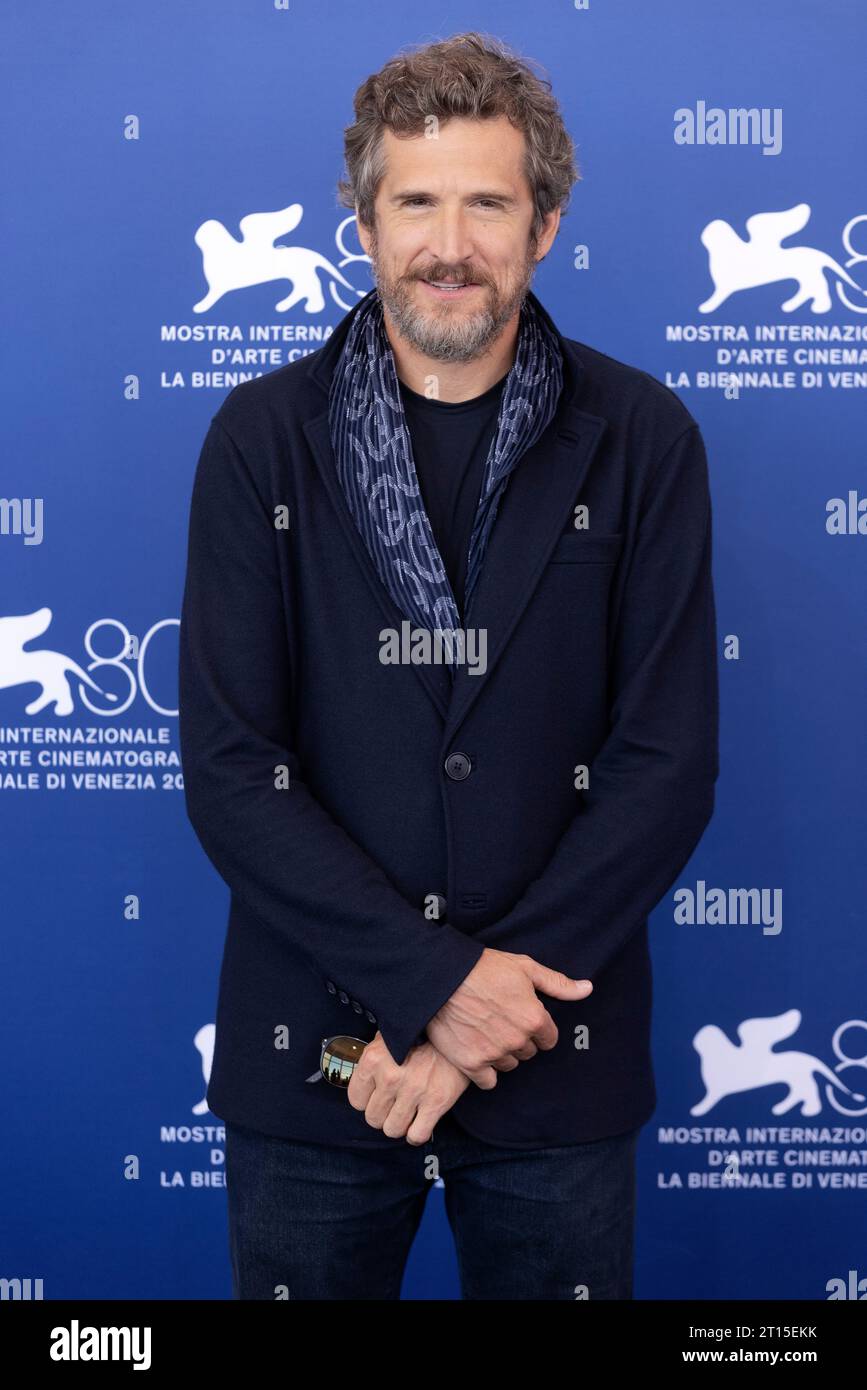 VENICE, ITALY - SEPTEMBER 08: Actor Guillaume Canet attends the photo-call for the movie 'Hors-Saison (Out Of Season)' at the 80th Venice Internationa Stock Photo