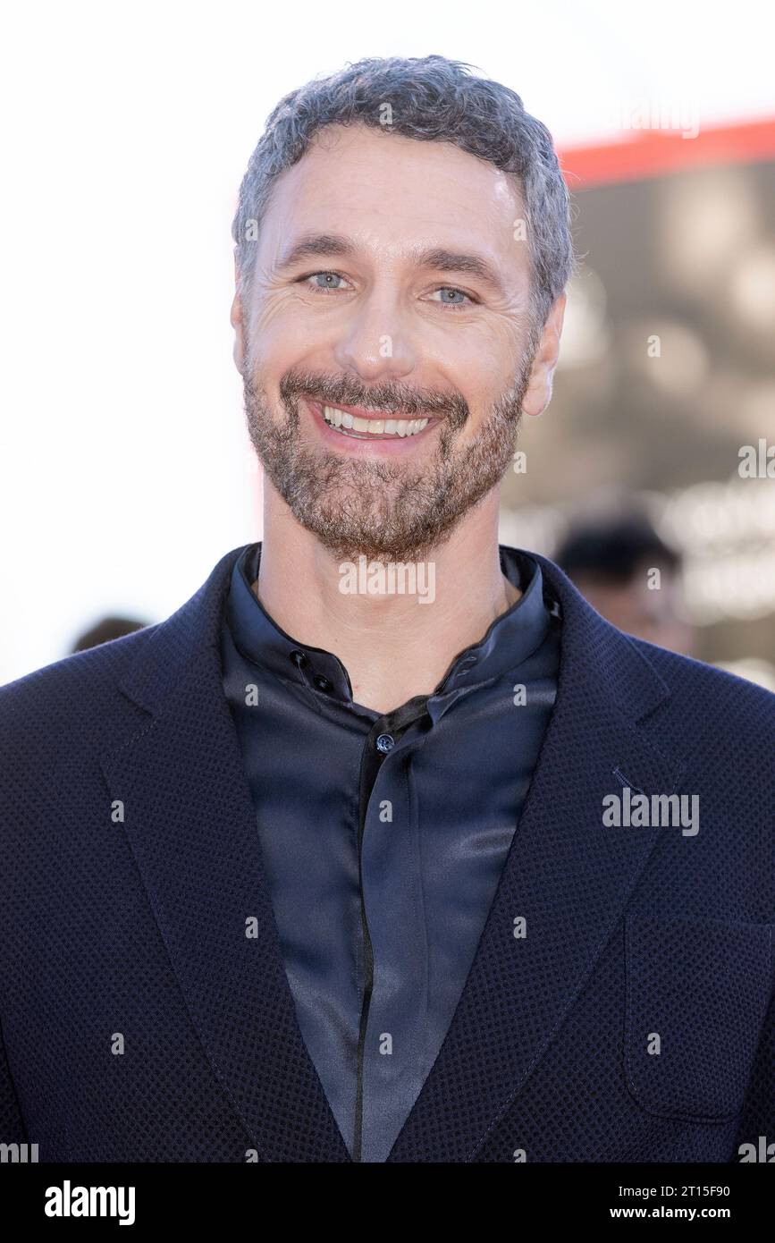VENICE, ITALY - SEPTEMBER 7: Raoul Bova attends the photo-call of the movie 'Lubo' at the 80th Venice Film Festival on September 7, 2023 at Venice, It Stock Photo