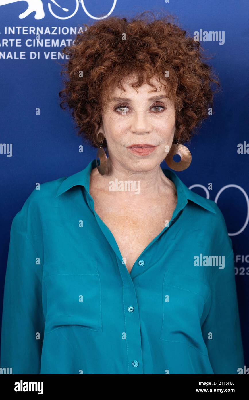 VENICE, ITALY - AUGUST 31: Daniela Piperno attends the photo-call for the movie 'Ferrari' at the 80th Venice International Film Festival on August 31, Stock Photo