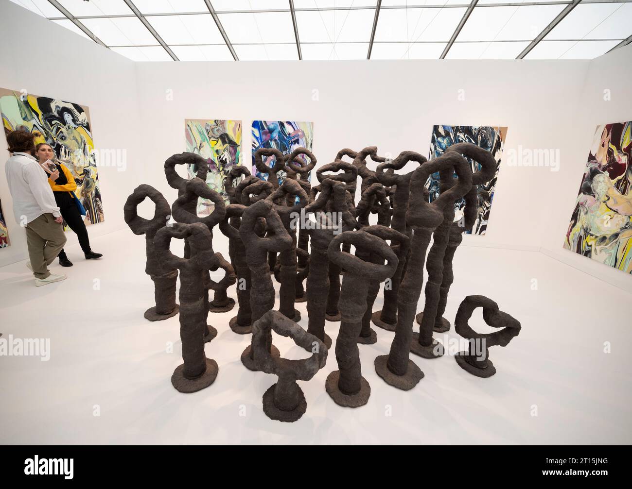 Regents Park, London, UK. 11th Oct, 2023. Opening day of Frieze London