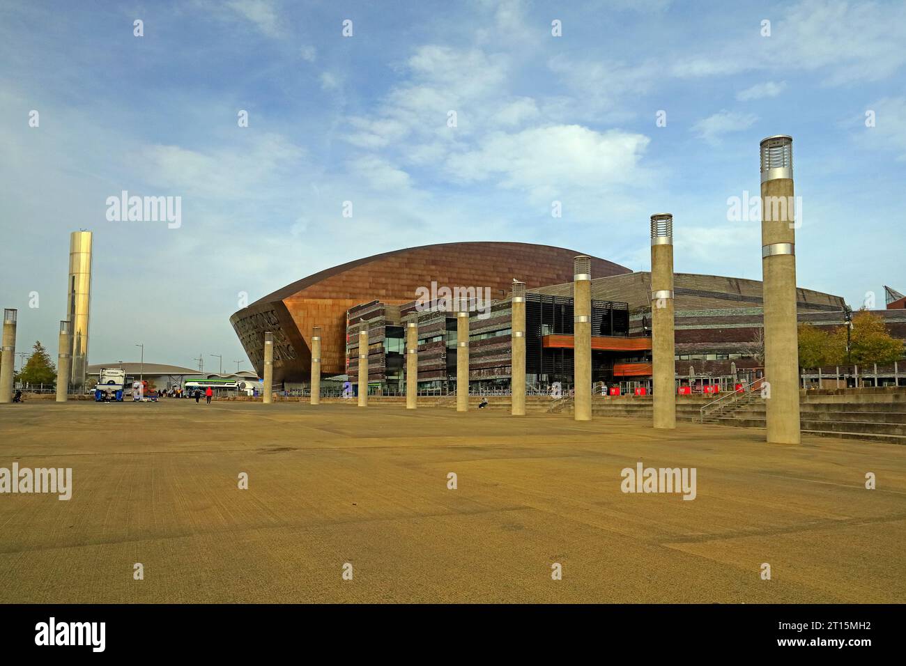 Fun fair at Roald Dahl Plass, Cardiff Bay, Cardiff, Wales Stock Photo -  Alamy