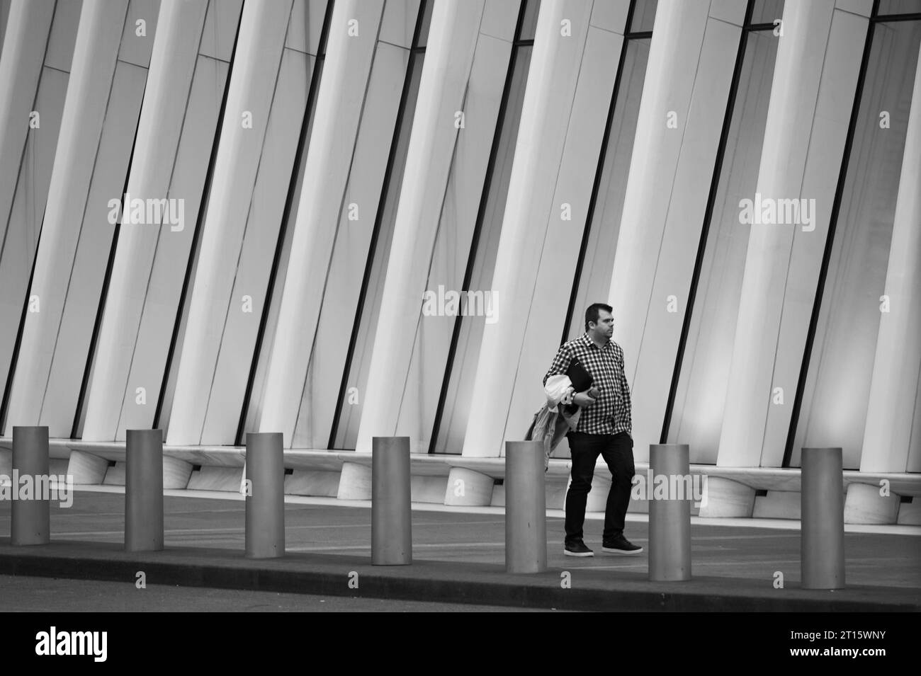 Walking alone Black and White Stock Photos & Images - Alamy