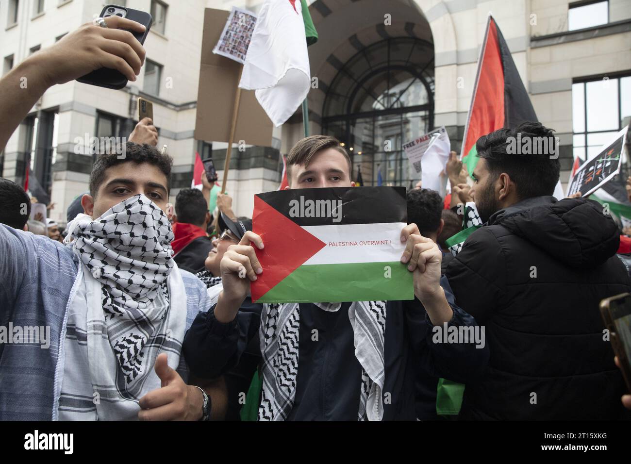 Illustration picture shows a demonstration called by the Belgo ...