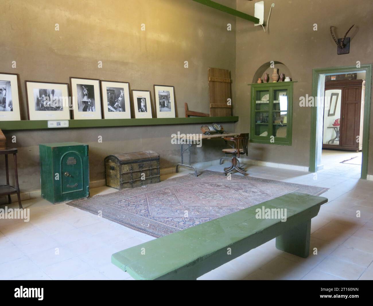 The restoration of Carter House recreates the living quarters and rooms