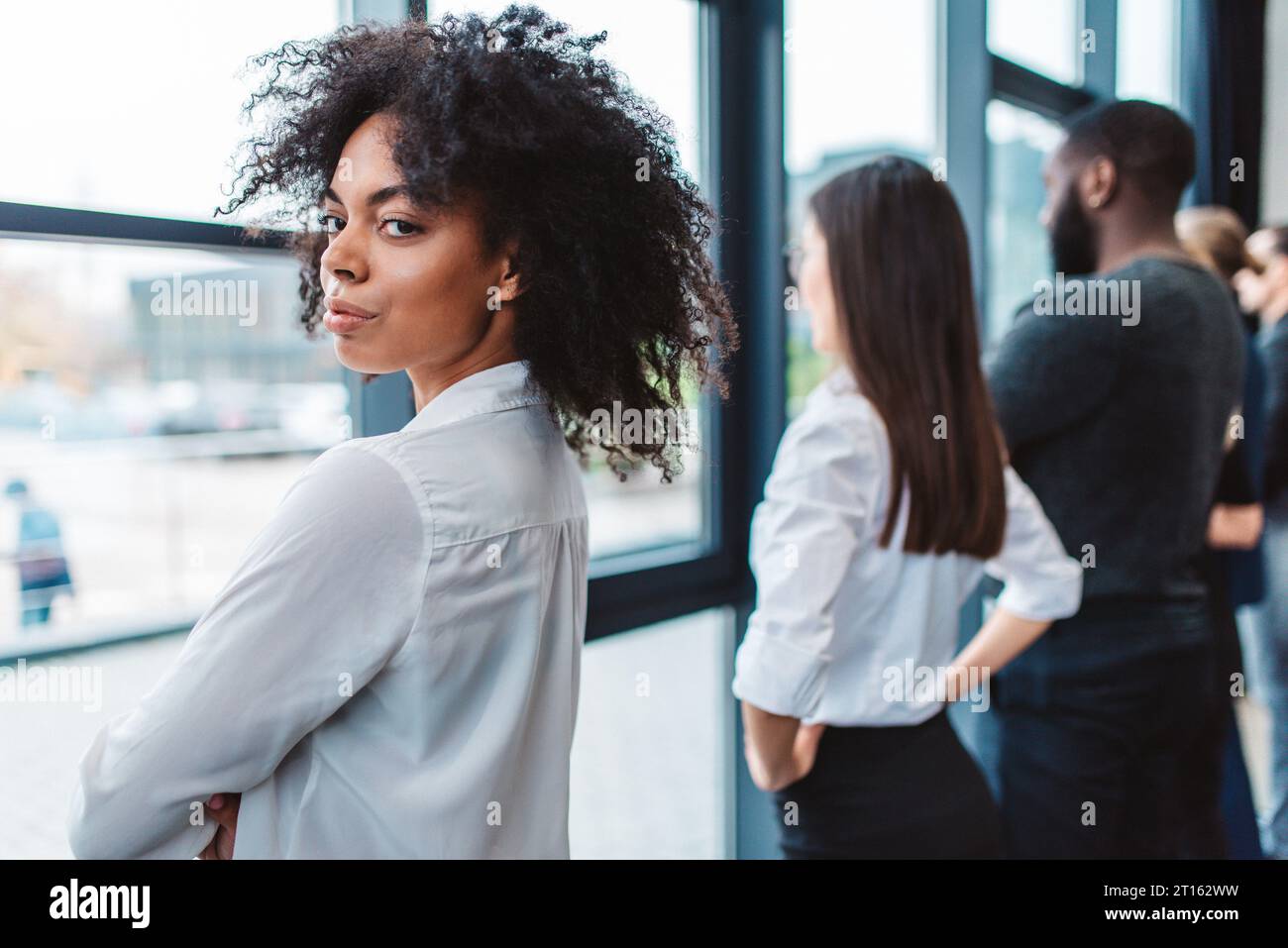 Concept business office woman hi-res stock photography and images - Alamy