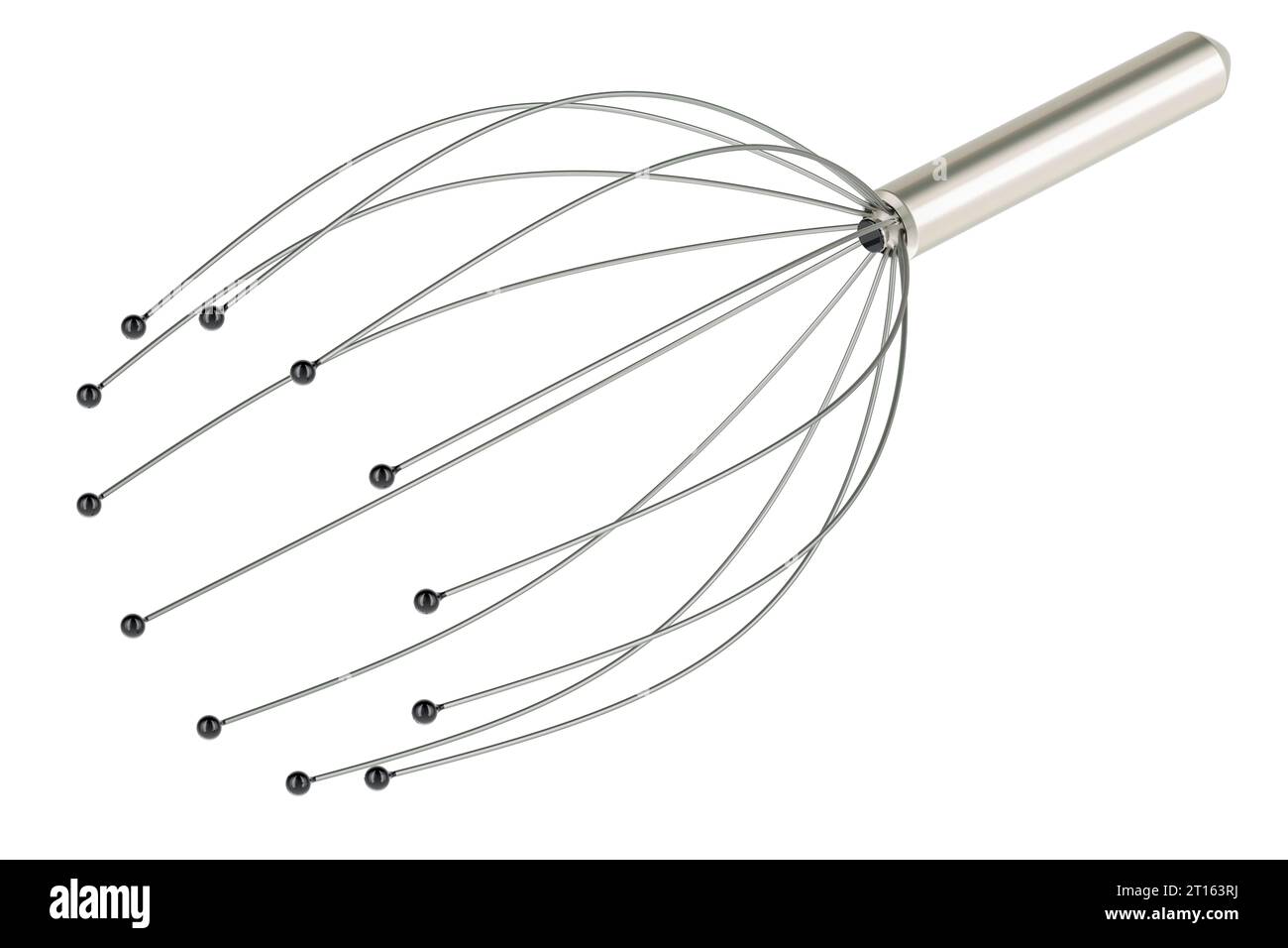 Scalp Massage Tool, Head Hair Scratcher Massage, 3D rendering isolated