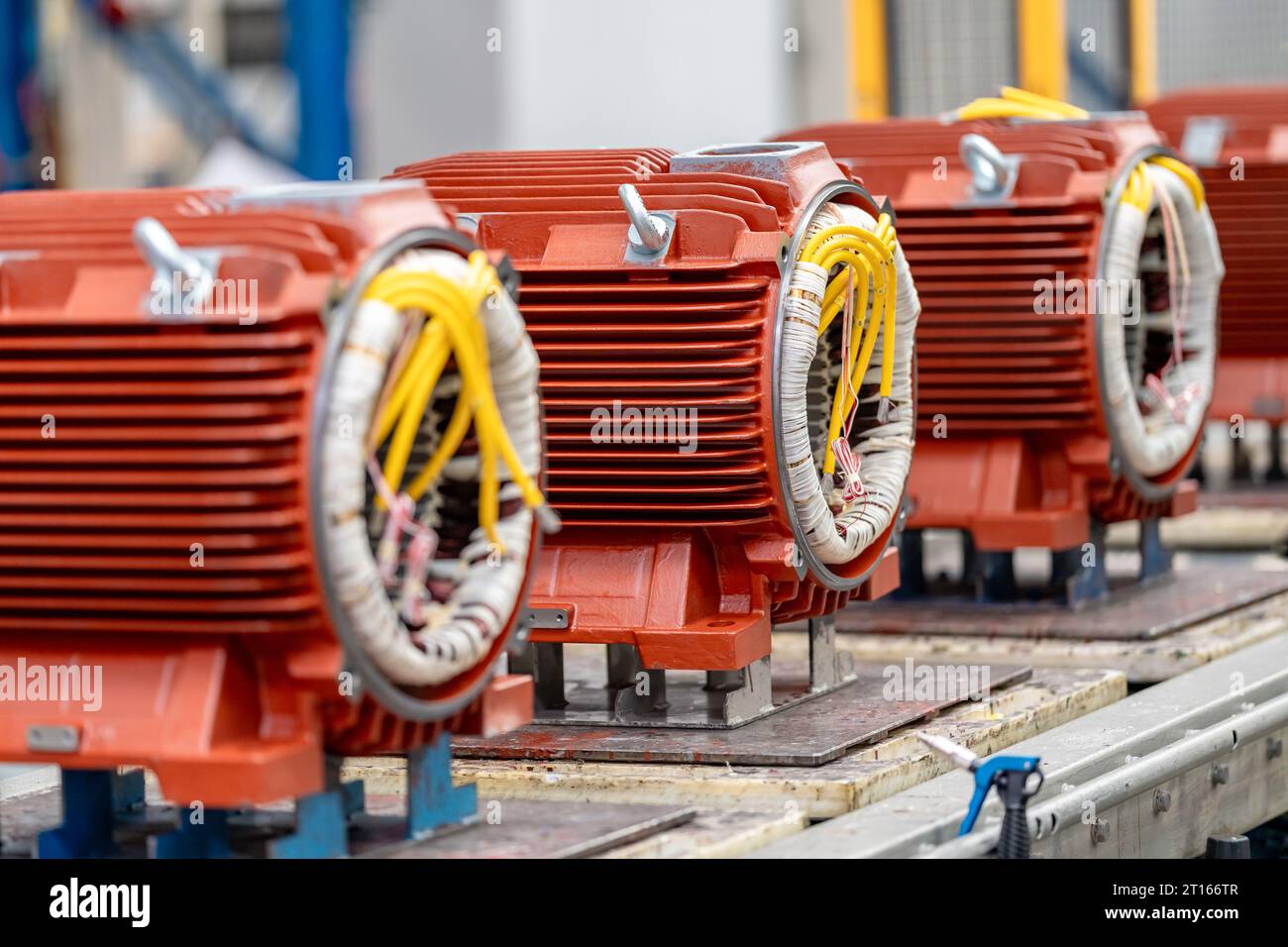 production of an electric motor in a factory Stock Photo - Alamy