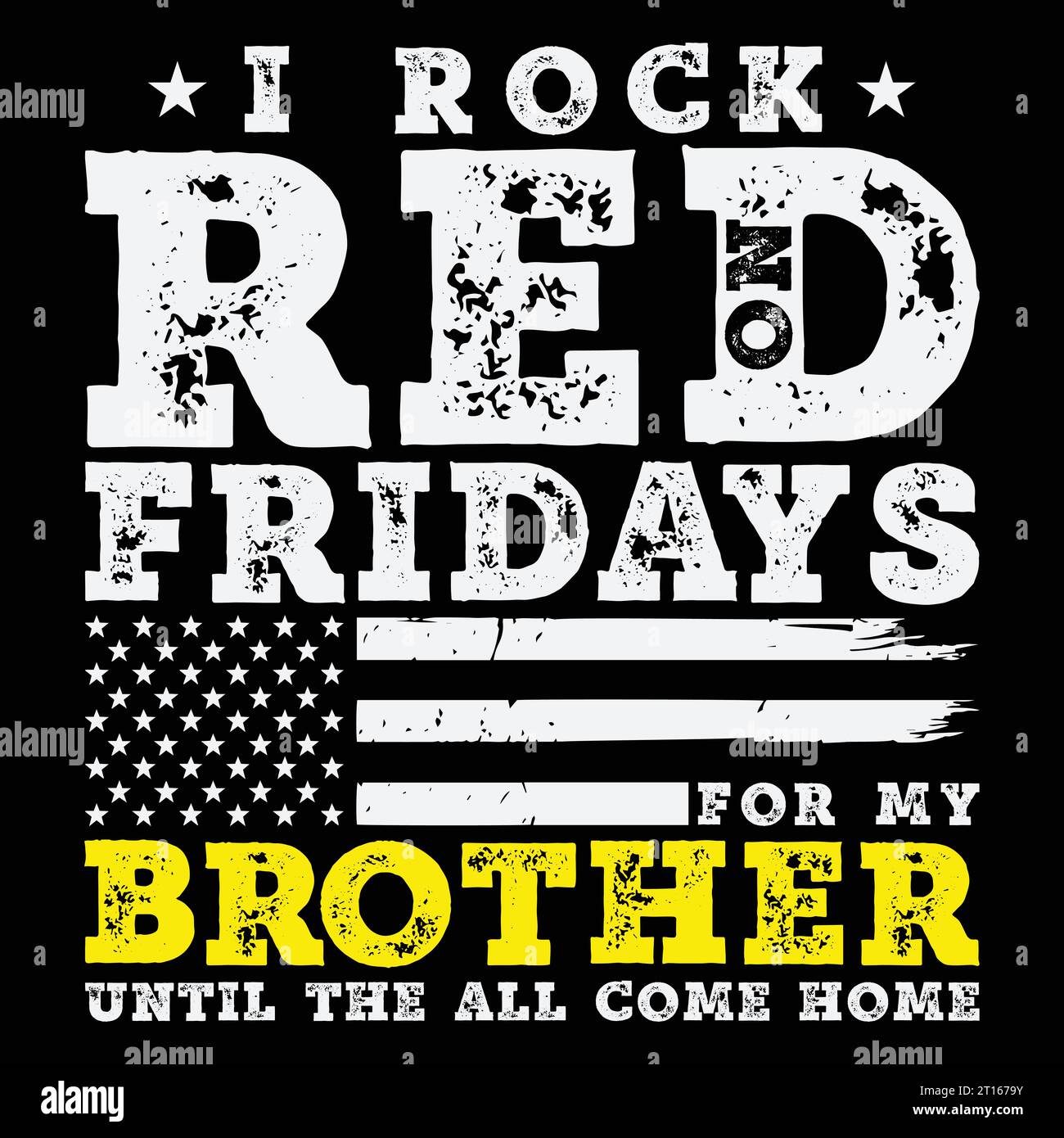 I Wear Red Every Friday For My Brother T Shirt Military I Wear Red Every Friday For My Brother T Shirt Military