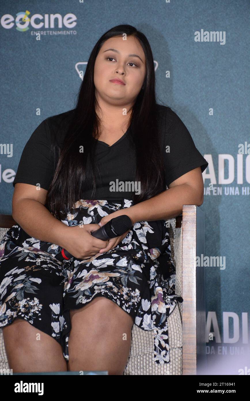Mexico City, Mexico. 10th Oct, 2023. Paloma Noyola attends the press conference of the film