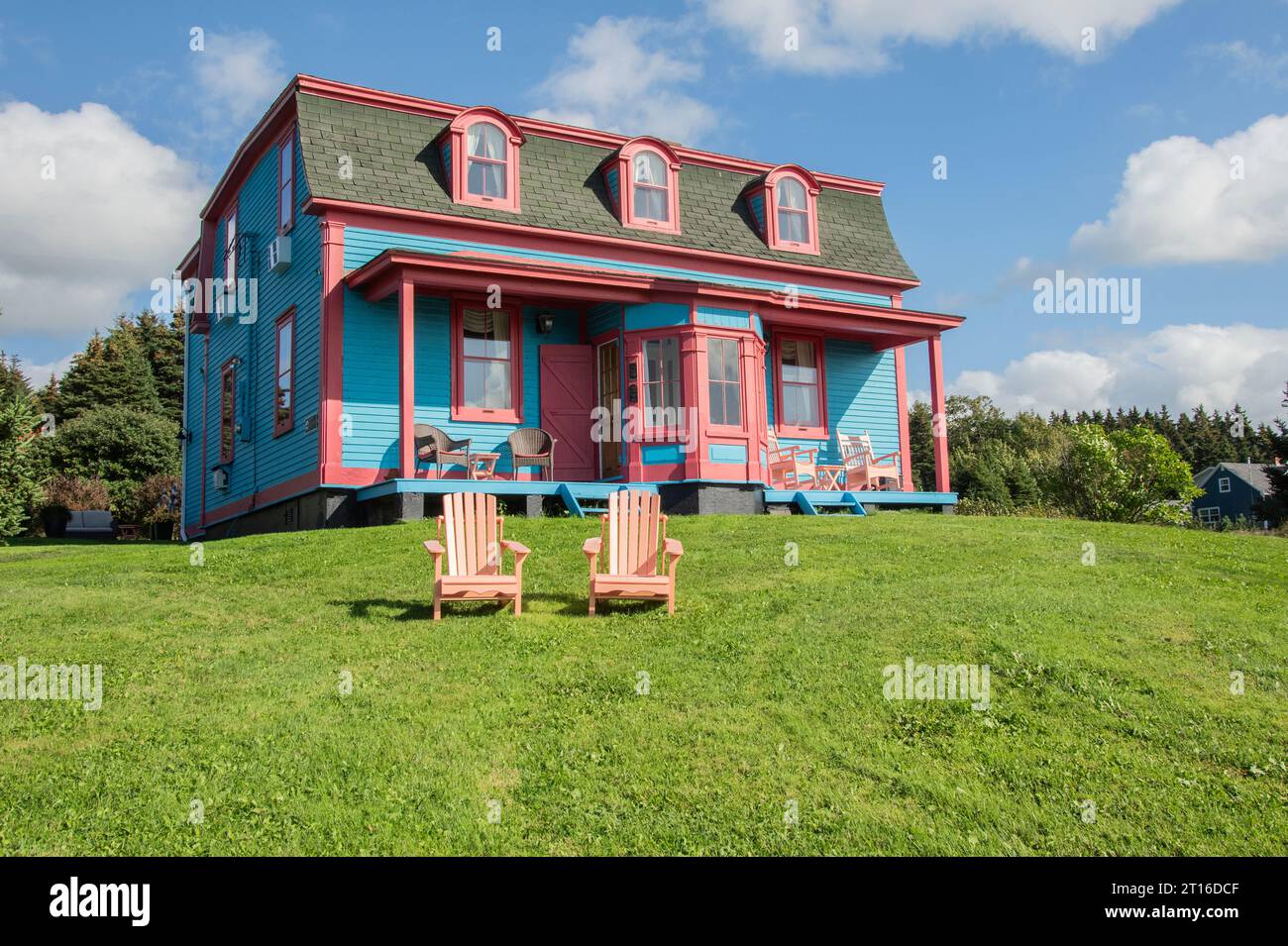 House Heritage bed and breakfast in Dildo, Newfoundland & Labrador, Canada Stock Photo