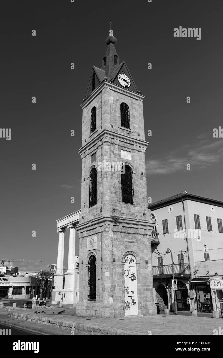 Jaffa square tel aviv Black and White Stock Photos & Images - Alamy